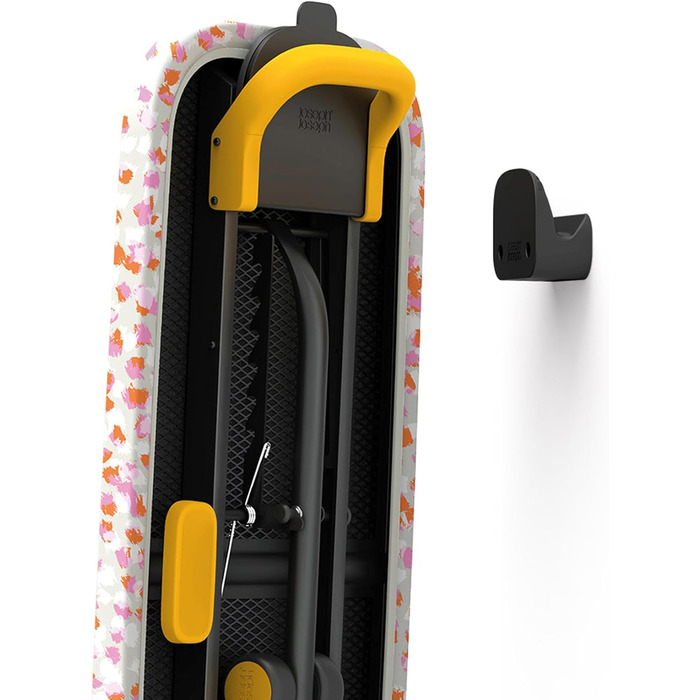 Прасувальна дошка Joseph Joseph Glide 135x45 см з регулюванням висоти та парогенератором, зручне зберігання, бавовняний чохол 4-шаровий