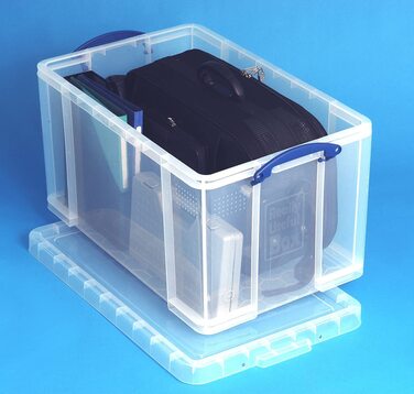 Пластиковий контейнер Really Useful Box 84 л прозорий