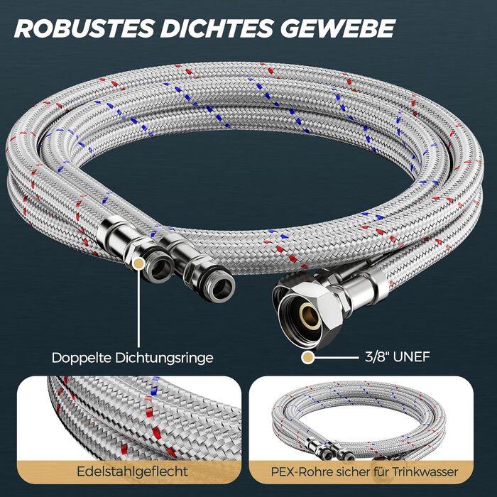 Змішувач для ванної кімнати FORIOUS з комплектом зливу, чорний, висота виливу 190 мм, однорідний, для умивальника, ванної кімнати