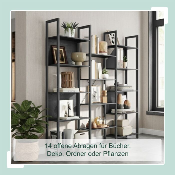 Промислова полиця Relaxdays з 14 ящиками