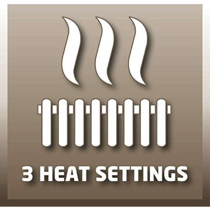 Газовий обігрівач Einhell KGH 4200 Керамічний (4200 Вт) з регулятором тиску газу, чорний