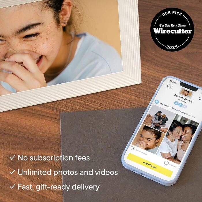 Цифровий фоторамка Aura Carver 10.1