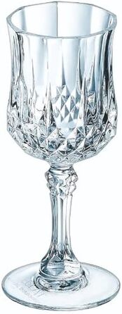 Келихи для коньяку Cristal d'Arques Paris Longchamp, 320 мл, 6 шт., Kwarx, міцне пакування, прозорі