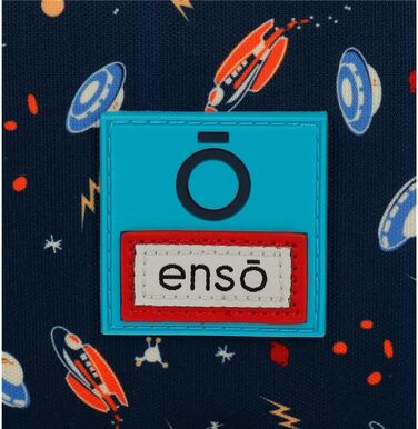 Рюкзак для дошкільнят Enso Outer Space, різнокольоровий, 23 x 25 x 10 см, поліестер, 5,75 л, різнокольоровий, Talla nica, рюкзак для дошкільнят (рюкзак-мішок)