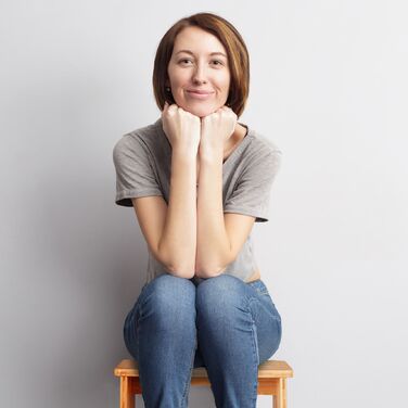 Підставка для ніг Relaxdays з бамбука