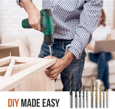 Набір інструментів Hi-Spec 110 предметів, зелений, компактний, для дому та офісу, базовий набір для ремонту в кейсі