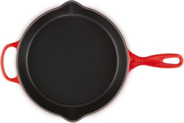 Сковорода Le Creuset Signature з чавуну, 26 см, 2 л, Deep Teal (Вишня)