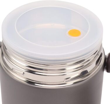 Ізольований контейнер для харчових продуктів 2 л, темно-сірий, багатошарова нержавіюча сталь, макс. 50 символів