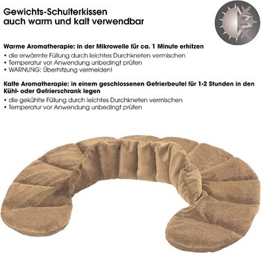 Аква-текстиль Toledo Visco Pillow 70x36x15 см Віскозна подушка для шиї Ортопедична подушка Gel Foam Pillow (вага Подушка для плечей, бежева)