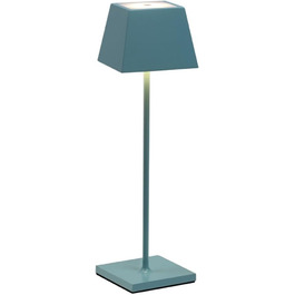 LED-лампа Rossini Siesta з USB-портом, сенсорне керування, регулювання яскравості, IP54, для дому та саду, 37 см, 2.2W, тепле світло 2700K, 200 lm, 9 годин роботи (Tiffany)