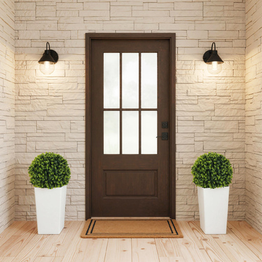 Набір з 2 штучних евкаліптових куль 65 см, штучна рослина з захистом від УФ-випромінювання, 330 листків у горщику, зелений