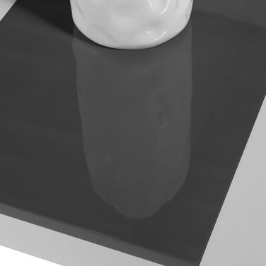 Обідній стіл Georgia прямокутний білий та сірий на 8 осіб 160 x 90 см