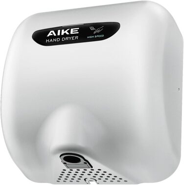 Електричний сушар для рук AIKE AK2800B ECO з сенсором, HEPA-фільтром та з нержавіючої сталі, 10-15 сек сушіння