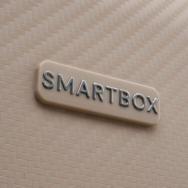 Жорсткий чохол SMARTBOX XL 76см Поліпропілен 4 Ролі та TSA 4,2 кг Видання 01 Бежевий