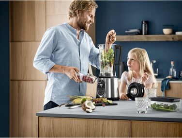 Високопродуктивний блендер WMF Kult Pro 1.600 Вт з 6 автопрограмами, 1.8л, подрібнення льоду та функцією інтервального режиму