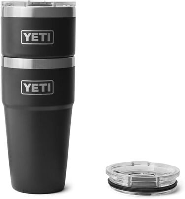 Термос YETI Rambler з кришкою MagSlider, чорний, 20oz (591ml)