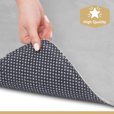 Набір килимків для ванної ENGLISH HOME, упаковка 2, нековзкі, можна прати, 60x100 см 50x60 см, сірий
