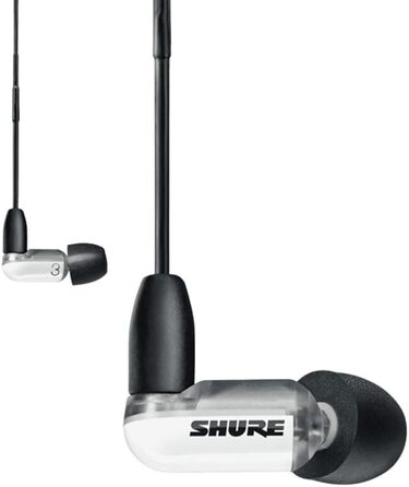 Навушники-вкладиші Shure AONIC 3, звукоізоляція, знімний кабель, 3,5 мм, білий