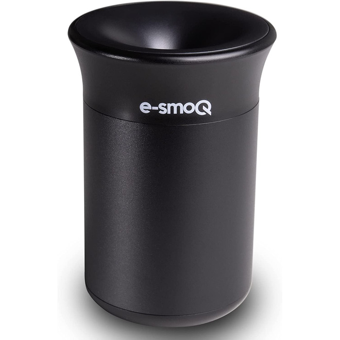 Кольори e-smoQ попільничка для HEETS IQOS 3 Duo стартовий набір, Iluma Terea, піднос для тютюнових паличок, аксесуари для автомобіля з кришкою, що захищає від запаху (чорний / сірий) (Чорний/Чорний), 4