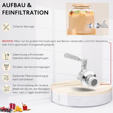 Скляна графиня SÄNGER London 1.15 л сірого кольору з ручкою, для води та крижаного чаю, миється в посудомийній машині