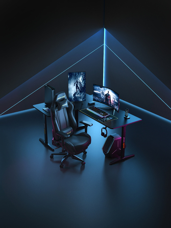 Комп’ютерний стіл Anda Seat Wind Seeker Black