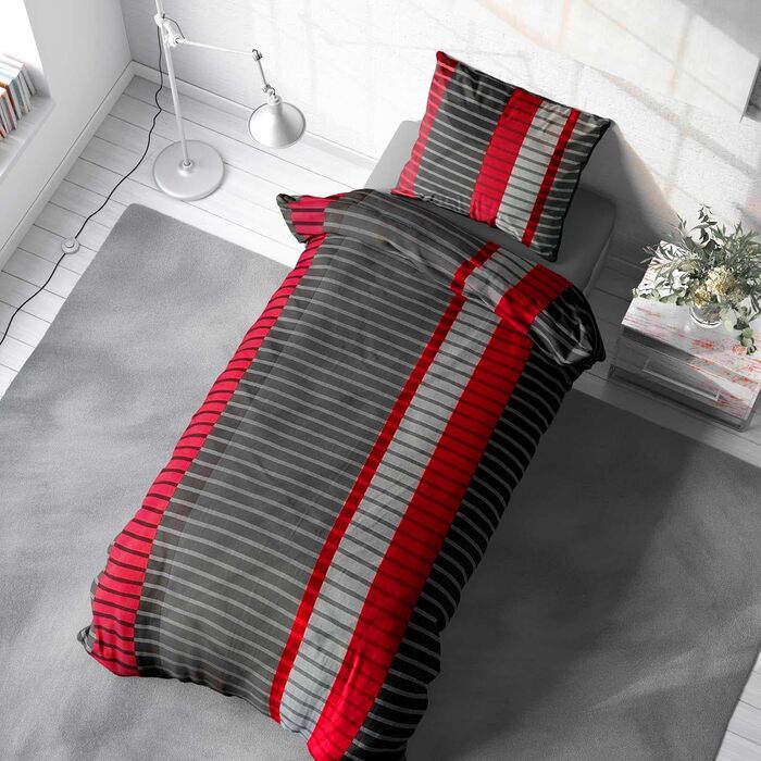 Комплект постільної білизни 200x200 з бавовни – набір постільної білизни на всі сезони, м'який та дихаючий, простирадло та наволочки 80x80 см на блискавці, колір Petrol (Вітер Рота, 155x220 см (2-кільний))