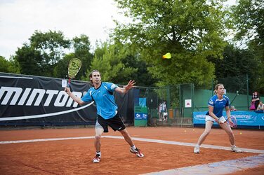 Комплект Speedminton S600, зелений/жовтий/рожевий, один розмір (комплект з 3 упаковок з м'ячем для змагань)