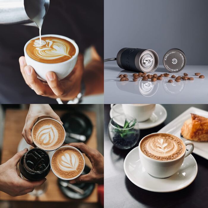 KINGrinder K0 - ручна кавомолка з 140 рівнями помолу для Aeropress, French Press, Drip, 20-25 г