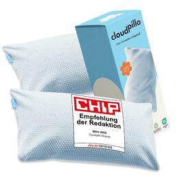 Cloudpillo Подушки з піною з пам'яті - комплект 2 шт., регульована висота, 40x80 см, ергономічні та гіпоалергенні подушки