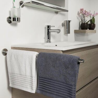 Тeleskopна ручка для рушників Tiger Boston, 35-60 см, нержавіюча сталь, регульована