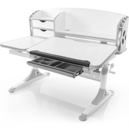 Дитячий стіл Evo-kids Aivengo (L) сірого кольору (арт. Evo-720 WG)