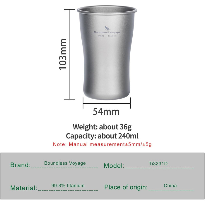 Металевий термопоїльник iBasingo 600мл: кемпінг, пікнік, подорожі - легкий, стійкий, для напоїв