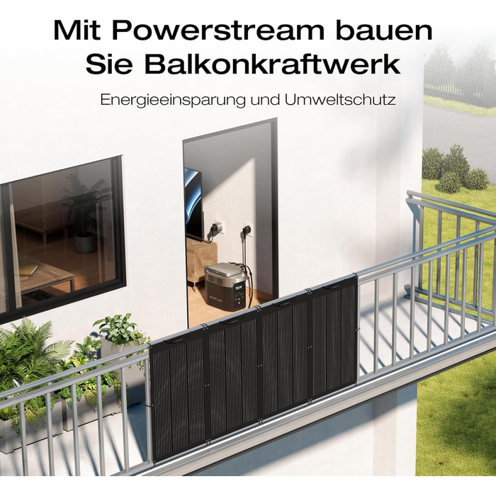 Електростанція EcoFlow Delta 2, 1024Wh, сонячний генератор, розширювана ємність до 3kWh, для кемпінгу, кемперів, б/у (Generalüberholt)