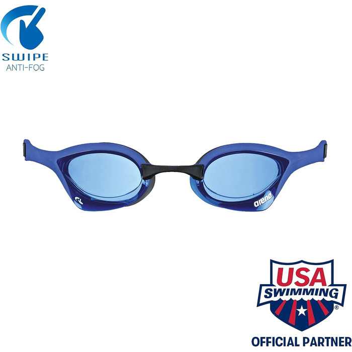 Чоловічі окуляри ARENA Cobra Ultra Swipe (1 упаковка) NS синьо-синьо-чорні