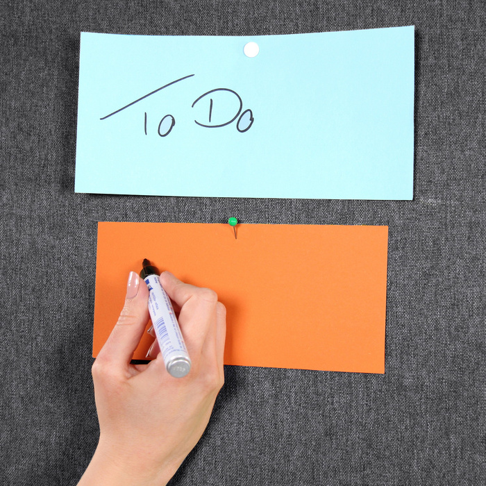 Набір з 2-х мобільних акустичних перегородок FLEXMIUT, темно-сірий колір, hjh OFFICE