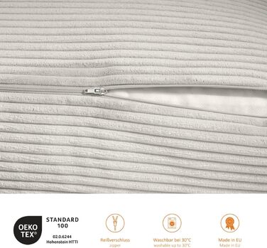 Подушка для спини в ліжко та на диван sleepling, вельветова клиновидна подушка для читання та підтримки попереку з бічною кишенею, знімний чохол, 70x40x20 см, бежевий