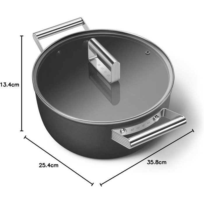 Електричний чайник Smeg KLF05CREU, 0.8 л, кремовий колір, нержавіюча сталь, з індикатором рівня води та захистом від перегріву
