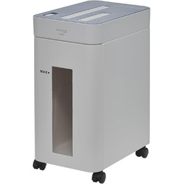 Шредер для документів Woozoo P8GCD, 8 листів, дерев'яний, перехресний ніж, кошик 8.9L, A4