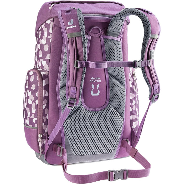 Шкільний рюкзак deuter Unisex Youth Scula (1 упаковка) 30 л Plum Dots