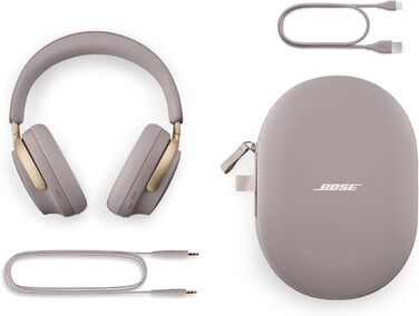 Бездротові накладні навушники Bose QuietComfort Ultra, шумозаглушення, акумулятор 24 години, чорний (пісковик)