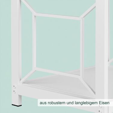 Стильна металева полиця для дров Relaxdays