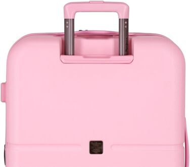 Набір валіз Pepe Jeans Highlight, 55/70 см, ABS-замок, 116 л, 4 колеса, ручна поклажа, світло-рожевий колір