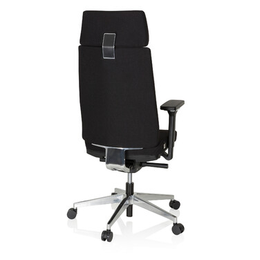 Офісне крісло MOVE-TEC PRO 3D, тканина, чорний колір / чорний колір, hjh OFFICE