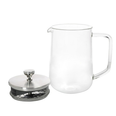 Чайник заварювальний з фільтром Kitchen Craft LA CAFETIERE, скло, 1 л