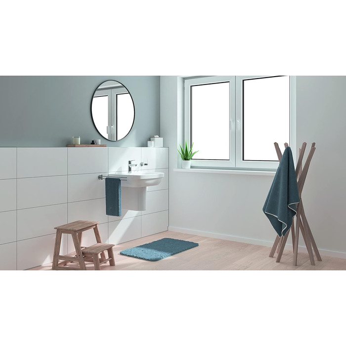 Змішувач для ванної кімнати Grohe Start, економічний, з холодною водою в середньому положенні, з поп-ап зливом, 19 см, хром, 3in1 інструмент, 23746002