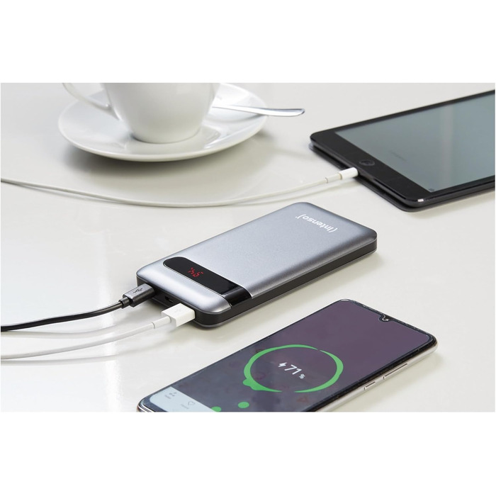 Зовнішній акумулятор з Power Delivery & Quick Charge 3, чорний, 7332330 Powerbank PD 10000mAh