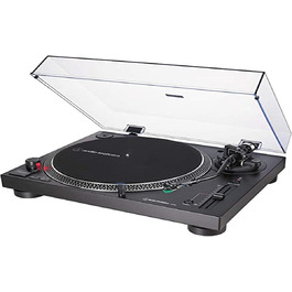 Програвач вінілу Audio-Technica LP120XUSBBK з прямим приводом, аналоговий та USB, чорний
