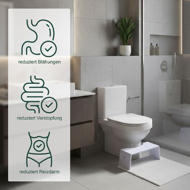 Складаний табурет для туалету Relaxdays з бамбука