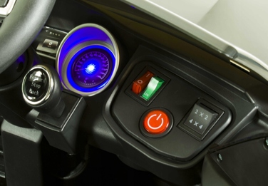 Дитячий електромобіль Mercedes GLC 63S 4x4 з пультом керування, м'якими колесами EVA, шкіряним сидінням та USB