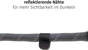 Нашийник для ретриверів Floxik сірий обмежувач для великих собак, 30-60 см, Ø 1,2 см